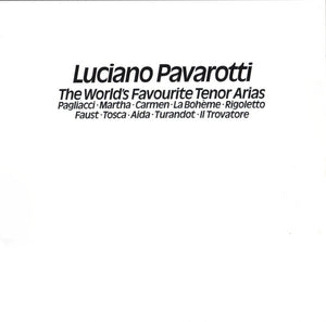 Luciano Pavarotti ‎– The World's Favourite Tenor Arias