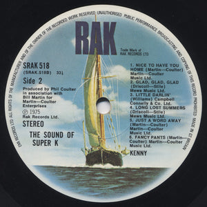 Kenny ‎– The Sound Of Super K