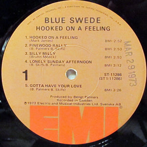 Blue Swede ‎– Hooked On A Feeling