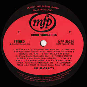 The Beach Boys ‎– Good Vibrations
