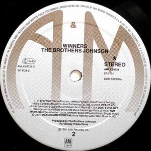 The Brothers Johnson* ‎– Winners