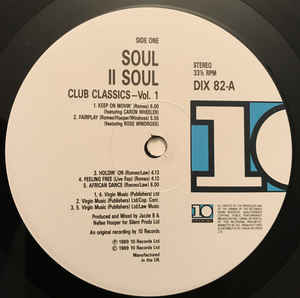 Soul II Soul ‎– Club Classics Vol. One