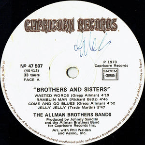 The Allman Brothers Band ‎– Brothers And Sisters