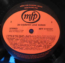 Load image into Gallery viewer, Various ‎– 20 Country Love Songs