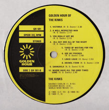 Load image into Gallery viewer, The Kinks ‎– Golden Hour Of The Kinks