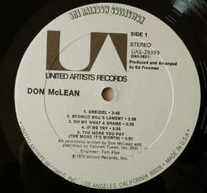 Don McLean ‎– Don McLean