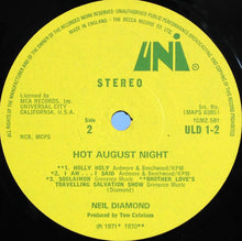 Load image into Gallery viewer, Neil Diamond ‎– Hot August Night