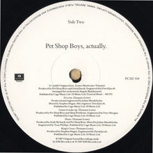 Load image into Gallery viewer, Pet Shop Boys ‎– Actually