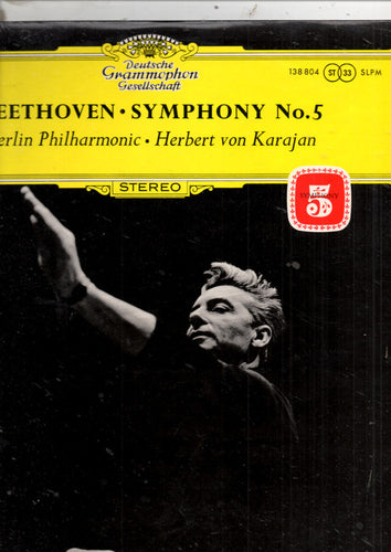 Beethoven* - Berliner Philharmoniker • Herbert von Karajan ‎– Symphonie Nr.5