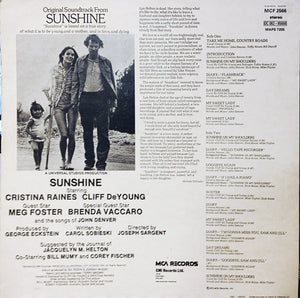 Various ‎– Original Film Soundtrack From Sunshine