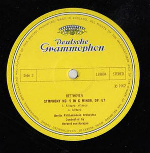 Beethoven* - Berliner Philharmoniker • Herbert von Karajan ‎– Symphonie Nr.5