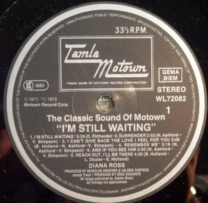 Diana Ross ‎– I'm Still Waiting