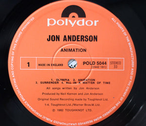 Jon Anderson ‎– Animation