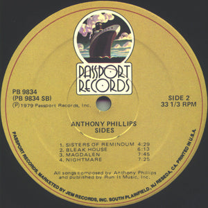 Anthony Phillips ‎– Sides