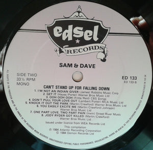 Sam & Dave ‎– Can't Stand Up For Falling Down