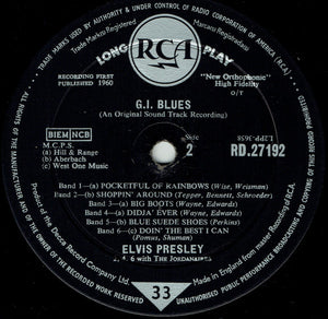 Elvis Presley ‎– G.I. Blues
