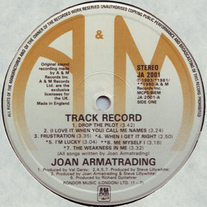 Joan Armatrading ‎– Track Record