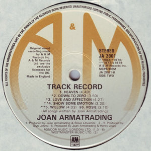 Joan Armatrading ‎– Track Record