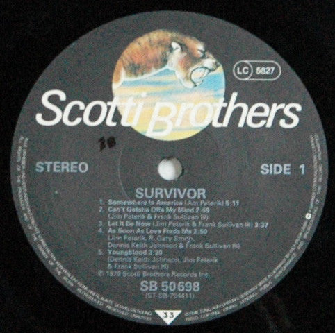 Survivor ‎– Survivor