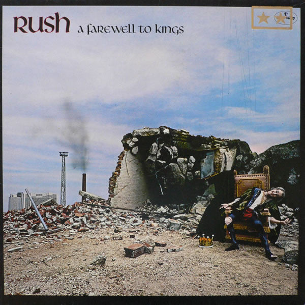 Rush - A Farewell To Kings (LP, Album, Gat)