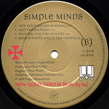 Load image into Gallery viewer, Simple Minds ‎– New Gold Dream (81-82-83-84)