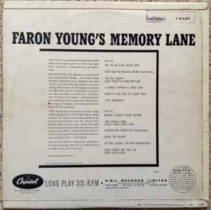 Faron Young – Faron Young's Memory Lane