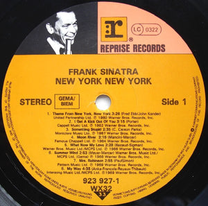 Frank Sinatra ‎– His Greatest Hits (New York New York)