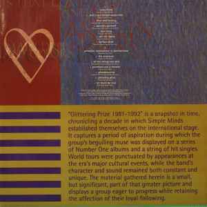 Simple Minds - Glittering Prize 81/92 (LP, Comp)