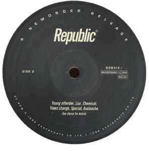 NewOrder ‎– Republic