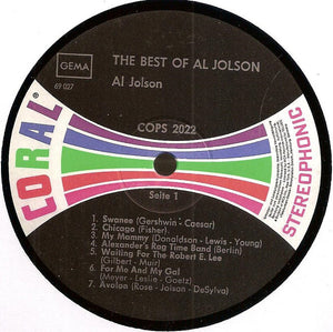 Al Jolson – The Best Of Al Jolson
