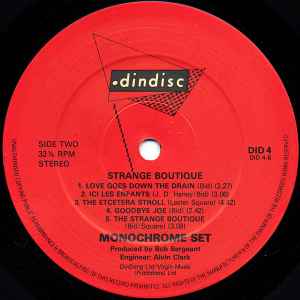The Monochrome Set – "Strange Boutique"