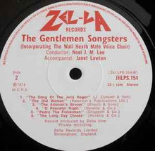 Load image into Gallery viewer, The Gentlemen Songsters (2) Incorporating The Wall Heath Male Voice Choir Conductor Noel J. Lee* – The Gentlemen Songsters Vol.1