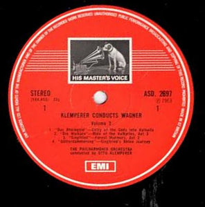 Wagner*, Philharmonia Orchestra, Otto Klemperer – Klemperer Conducts Wagner - Volume 3