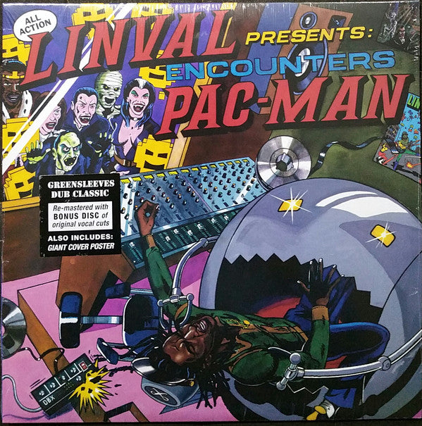 Linval* - Encounters Pac-Man (LP, Album, RE, RM + LP, Comp, RM)