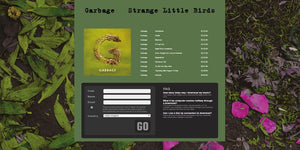 GARBAGE - STRANGE LITTLE BIRDS ( 12" RECORD )