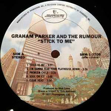 Load image into Gallery viewer, Graham Parker And The Rumour - Stick To Me (LP, Album, Ter)