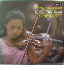 Load image into Gallery viewer, Tchaikovsky* / Sibelius* - Kyung-Wha Chung, London Symphony Orchestra*, André Previn – Violin Concertos