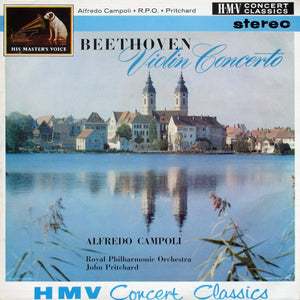 Beethoven*, Alfredo Campoli, Royal Philharmonic Orchestra*, John Pritchard - Violin Concerto (LP)