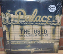 Load image into Gallery viewer, THE USED - LIVE AND ACOUSTIC AT THE PALACE ( 12&quot; RECORD )