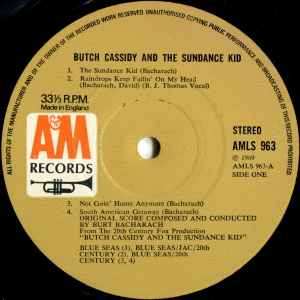 Burt Bacharach – Butch Cassidy And The Sundance Kid