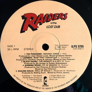 Various – Raiders Of The Lost Dub