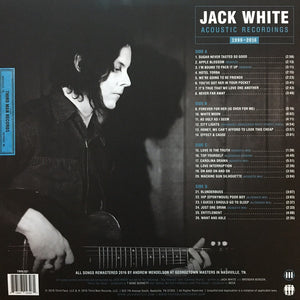 JACK WHITE - JACK WHITE ACOUSTIC RECORDINGS 1998 - 2016 ( 12" RECORD )