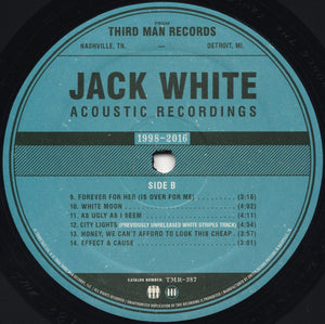 JACK WHITE - JACK WHITE ACOUSTIC RECORDINGS 1998 - 2016 ( 12" RECORD )