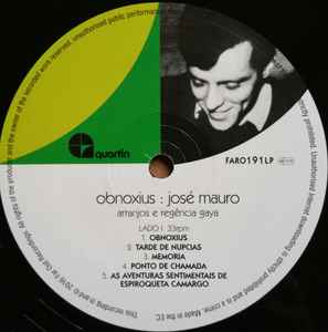 José Mauro - Obnoxius (LP, Ltd, RE, 180)