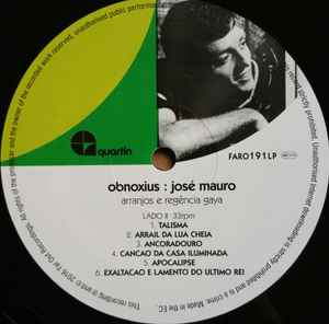 José Mauro - Obnoxius (LP, Ltd, RE, 180)