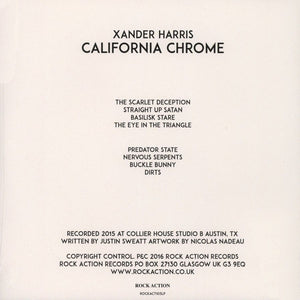 XANDER HARRIS - CALIFORNIA CHROME ( 12" RECORD )