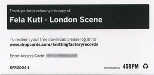 FELA KUTI - LONDON SCENE ( 12" RECORD )