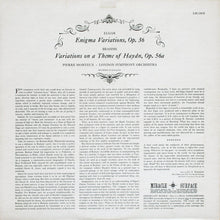 Load image into Gallery viewer, Elgar* / Brahms*, Pierre Monteux, London Symphony* – Enigma Variations / Haydn Variations
