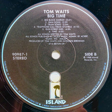 Load image into Gallery viewer, Tom Waits ‎– Big Time