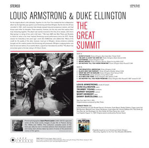 LOUIS ARMSTRONG & DUKE ELLINGTON - THE GREAT SUMMIT ( 12